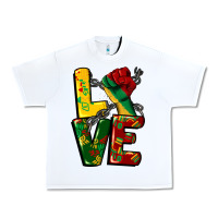 White love juneteenth Urban Heavy Tee - CowGirlArtShop