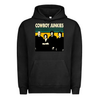 Pigment Black Cowboy Junkies, Cowboy, Junkies, Cowboy Junkie, Cowboy Junkies vintage Urban Hoodie - Craftify