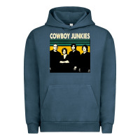 Pigment Midnight Navy Cowboy Junkies, Cowboy, Junkies, Cowboy Junkie, Cowboy Junkies vintage Urban Hoodie - Craftify