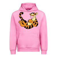 Fuchsia Pink tigger Urban Hoodie - Craftify