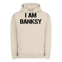 Pigment French Oak i am banksy Urban Hoodie - Craftify