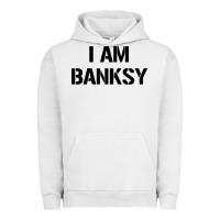 Pigment Lunar Rock i am banksy Urban Hoodie - Craftify