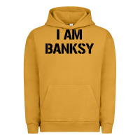 Pigment Peanut Butter i am banksy Urban Hoodie - Craftify
