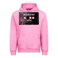 Fuchsia Pink De La Soul Cassette Tape Urban Hoodie - Craftify