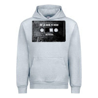 Heather Grey De La Soul Cassette Tape Urban Hoodie - Craftify