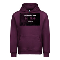 Mauve Wine De La Soul Cassette Tape Urban Hoodie - Craftify