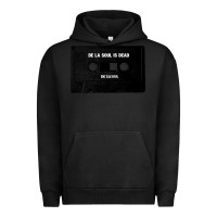 Pigment Black De La Soul Cassette Tape Urban Hoodie - Craftify