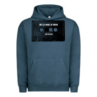 Pigment Midnight Navy De La Soul Cassette Tape Urban Hoodie - Craftify