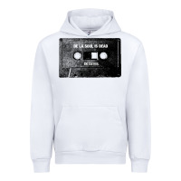 White De La Soul Cassette Tape Urban Hoodie - Craftify