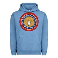 Pigment Pebble Blue IBEW electrician 1 Urban Hoodie - Craftify