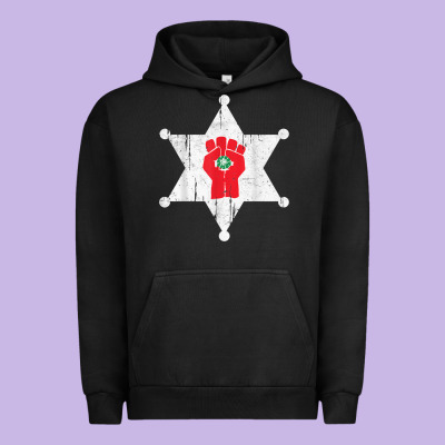 Gonzos Sheriff Hunters S Thompson Urban Hoodie Designed By Craftify