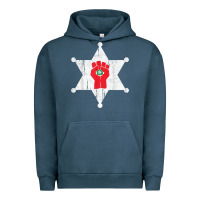 Pigment Midnight Navy GONZOS SHERIFF HUNTERS S THOMPSON Urban Hoodie - Craftify