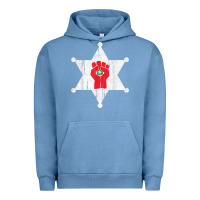 Pigment Pebble Blue GONZOS SHERIFF HUNTERS S THOMPSON Urban Hoodie - Craftify