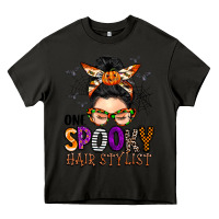 Asphalt one spooky hair stylist Heavy Core Tee - BarkalooDesign