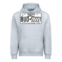Heather Grey country love gilley's bud n sissy texas cowboy license gift raglan bas Urban Hoodie - Craftify