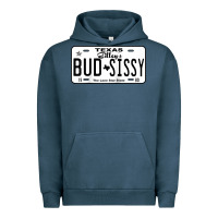 Pigment Midnight Navy country love gilley's bud n sissy texas cowboy license gift raglan bas Urban Hoodie - Craftify