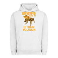 Pigment Lunar Rock bee beekeeper if i run you run bumble bee humour 449 hive beekeeping Urban Hoodie - Craftify