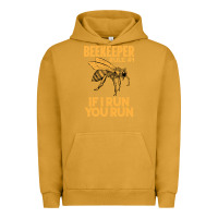 Pigment Peanut Butter bee beekeeper if i run you run bumble bee humour 449 hive beekeeping Urban Hoodie - Craftify