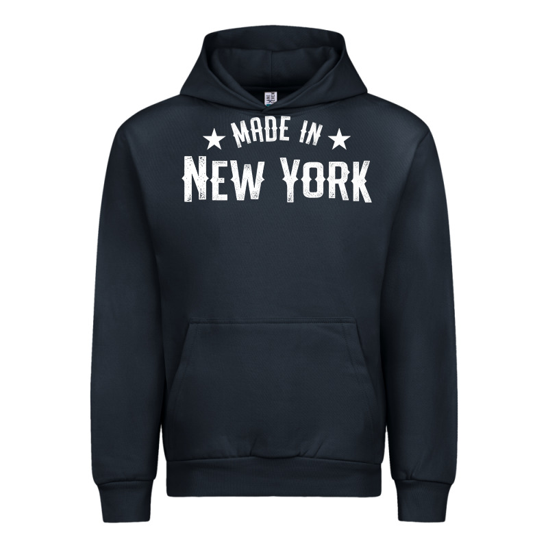Made In New York Ny City Nyc New Yorker My Home State Pride Premium T- Urban Hoodie by Craftify | Teevron