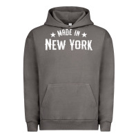 Pigment Tornado Made In New York NY City NYC New Yorker My Home State Pride Premium T- Urban Hoodie - Craftify