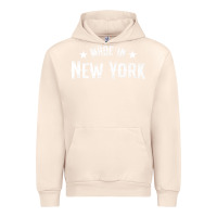 Sandshell Made In New York NY City NYC New Yorker My Home State Pride Premium T- Urban Hoodie - Craftify