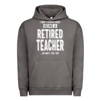 Pigment Tornado Retired Teacher Urban Hoodie - Craftify