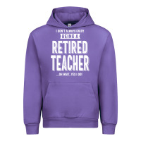 Tulip Retired Teacher Urban Hoodie - Craftify