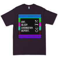 Plum Eat Sleep Chemıstray Repeat Premium Tee - Bettercallsaul