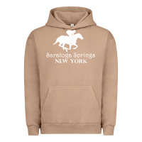Pigment Burro Saratoga Springs New York Horse Racing Jockey Urban Hoodie - Craftify