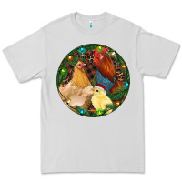 Dove Grey Christmas Chick Family Premium Tee - RanaPortraitStore