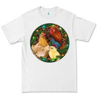 White Christmas Chick Family Premium Tee - RanaPortraitStore