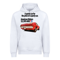 White AMC AMX Urban Hoodie - Craftify