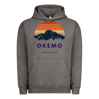 Pigment Tornado Okemo Vermont Skiing Snowboarding Hikers Gifts for VT Travel Urban Hoodie - InspiraDesign
