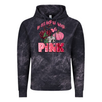 Cloud Black in october we wear pink Vintage Hoodie - CowGirlArtShop