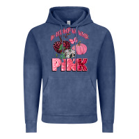Vintage Denim in october we wear pink Vintage Hoodie - CowGirlArtShop