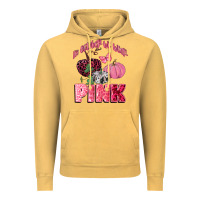 Vintage Mustard in october we wear pink Vintage Hoodie - CowGirlArtShop