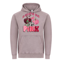 Vintage Zinc in october we wear pink Vintage Hoodie - CowGirlArtShop