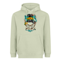 Matcha nona life messy bun Heavyweight Hoodie - BarkalooDesign