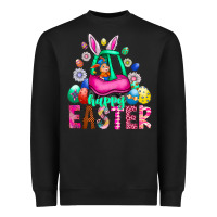 Black Easter Heavyweight Sweatshirt - CowhideDigitalArt