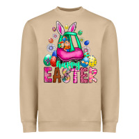 Mushroom Easter Heavyweight Sweatshirt - CowhideDigitalArt