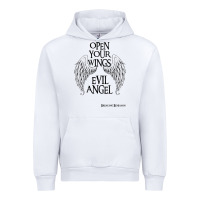 White BREAKING BENJAMIN Urban Hoodie - InspiraDesign
