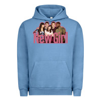 Pigment Pebble Blue new girl tv series Urban Hoodie - InspiraDesign