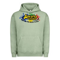 Pigment Oil Green vintage awana clubs Urban Hoodie - InspiraDesign
