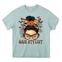 Arona Hair stylist messy bun Heavy Core Tee - BarkalooDesign