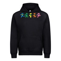 Black Jerrys Designer Bears Urban Hoodie - InspiraDesign