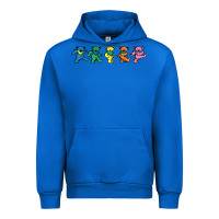 Cobalt Jerrys Designer Bears Urban Hoodie - InspiraDesign
