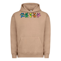 Pigment Burro Jerrys Designer Bears Urban Hoodie - InspiraDesign