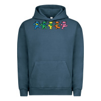 Pigment Midnight Navy Jerrys Designer Bears Urban Hoodie - InspiraDesign