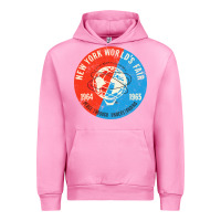 Fuchsia Pink New York World's Fair 196465 Urban Hoodie - InspiraDesign