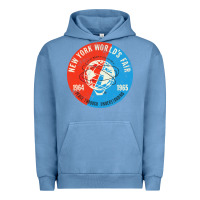 Pigment Pebble Blue New York World's Fair 196465 Urban Hoodie - InspiraDesign